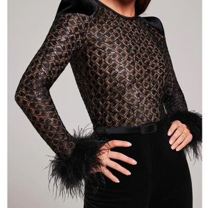 Nadine Merabi Monique BlackJumpsuit